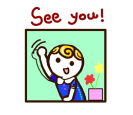 Daily life of the common girl sticker #5195187