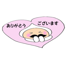 Beard old man3 Polite language version sticker #5195578