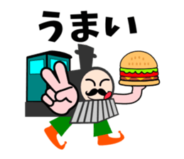 A steam locomotive sticker #5196018