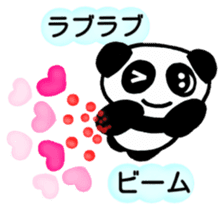 Love Love Panda you sticker #5196045