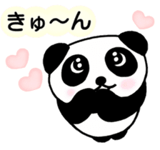 Love Love Panda you sticker #5196061