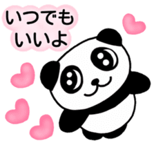 Love Love Panda you sticker #5196066