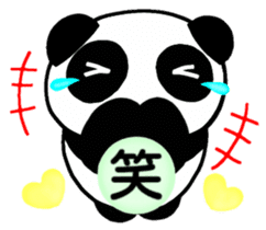 Love Love Panda you sticker #5196080