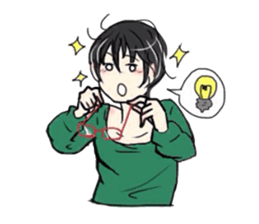 The daily life that is fool hair sticker #5196303