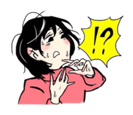 The daily life that is fool hair sticker #5196316