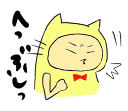 a stuffrd animal suit trio sticker #5196325