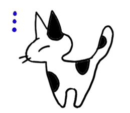 Nolan of a cat sticker #5196644
