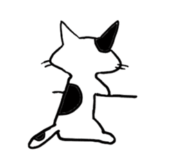 Nolan of a cat sticker #5196647