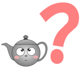 Teapot and tea cup sticker #5196698