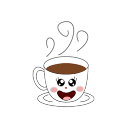 Teapot and tea cup sticker #5196720