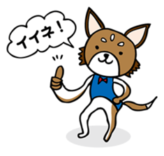 CHIHUAHUA "Chihua-ten" sticker #5196992