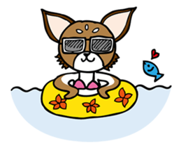CHIHUAHUA "Chihua-ten" sticker #5196996