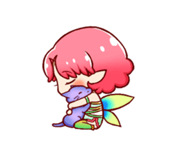 Girl fairy(English version) sticker #5197272