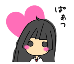 Japanese mantis girl sticker #5197486