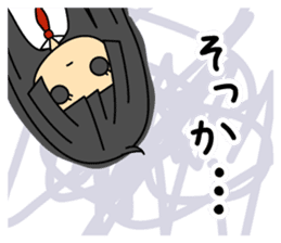 Japanese mantis girl sticker #5197490