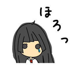 Japanese mantis girl sticker #5197494