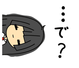 Japanese mantis girl sticker #5197499