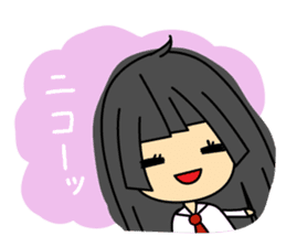 Japanese mantis girl sticker #5197511