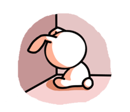 The life of the rabbit sticker #5197532