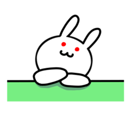 The life of the rabbit sticker #5197534