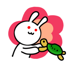 The life of the rabbit sticker #5197535