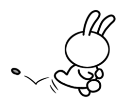 The life of the rabbit sticker #5197536