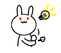 The life of the rabbit sticker #5197541