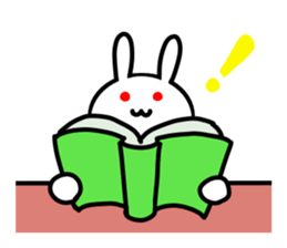 The life of the rabbit sticker #5197554