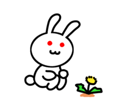 The life of the rabbit sticker #5197557