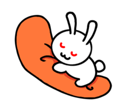 The life of the rabbit sticker #5197562