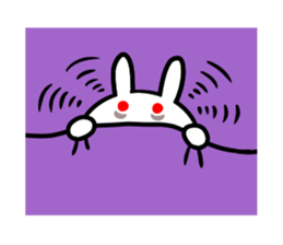 The life of the rabbit sticker #5197563