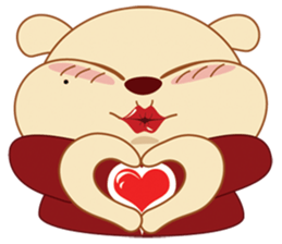 Xi Bu Bear sticker #5197764