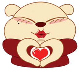 Xi Bu Bear sticker #5197764