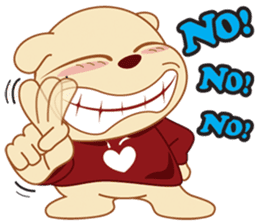 Xi Bu Bear sticker #5197765