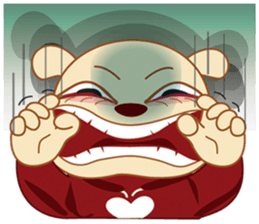 Xi Bu Bear sticker #5197778