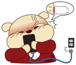 Xi Bu Bear sticker #5197779