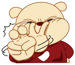 Xi Bu Bear sticker #5197780