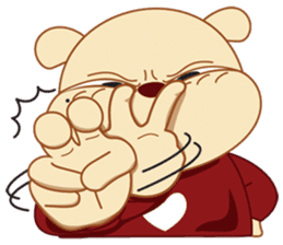 Xi Bu Bear sticker #5197780