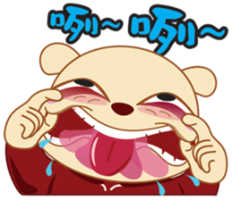 Xi Bu Bear sticker #5197789