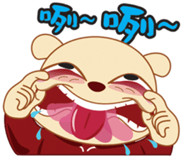 Xi Bu Bear sticker #5197789