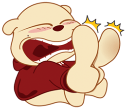 Xi Bu Bear sticker #5197791