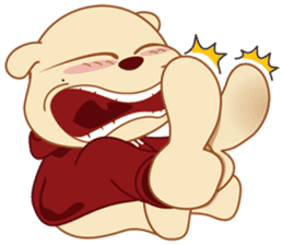 Xi Bu Bear sticker #5197791