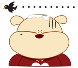 Xi Bu Bear sticker #5197792