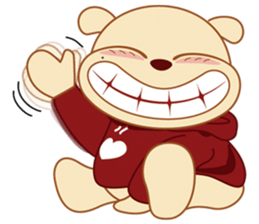 Xi Bu Bear sticker #5197795