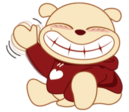 Xi Bu Bear sticker #5197795