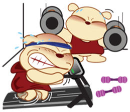 Xi Bu Bear sticker #5197797