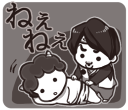 MOMOTARO & friend. sticker #5197908