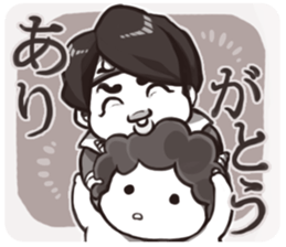 MOMOTARO & friend. sticker #5197913