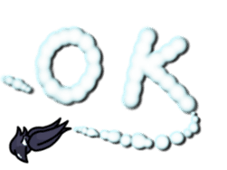 THE Cute Crow YATTA! sticker #5198052