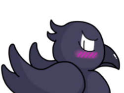 THE Cute Crow YATTA! sticker #5198057